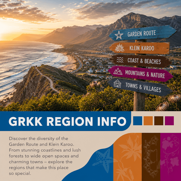 Region Info - Garden Route and Klein Karoo Festivals - Garden Route and Klein Karoo