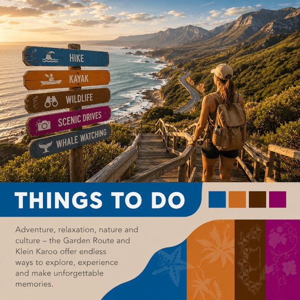 Things to Do - Garden Route and Klein Karoo